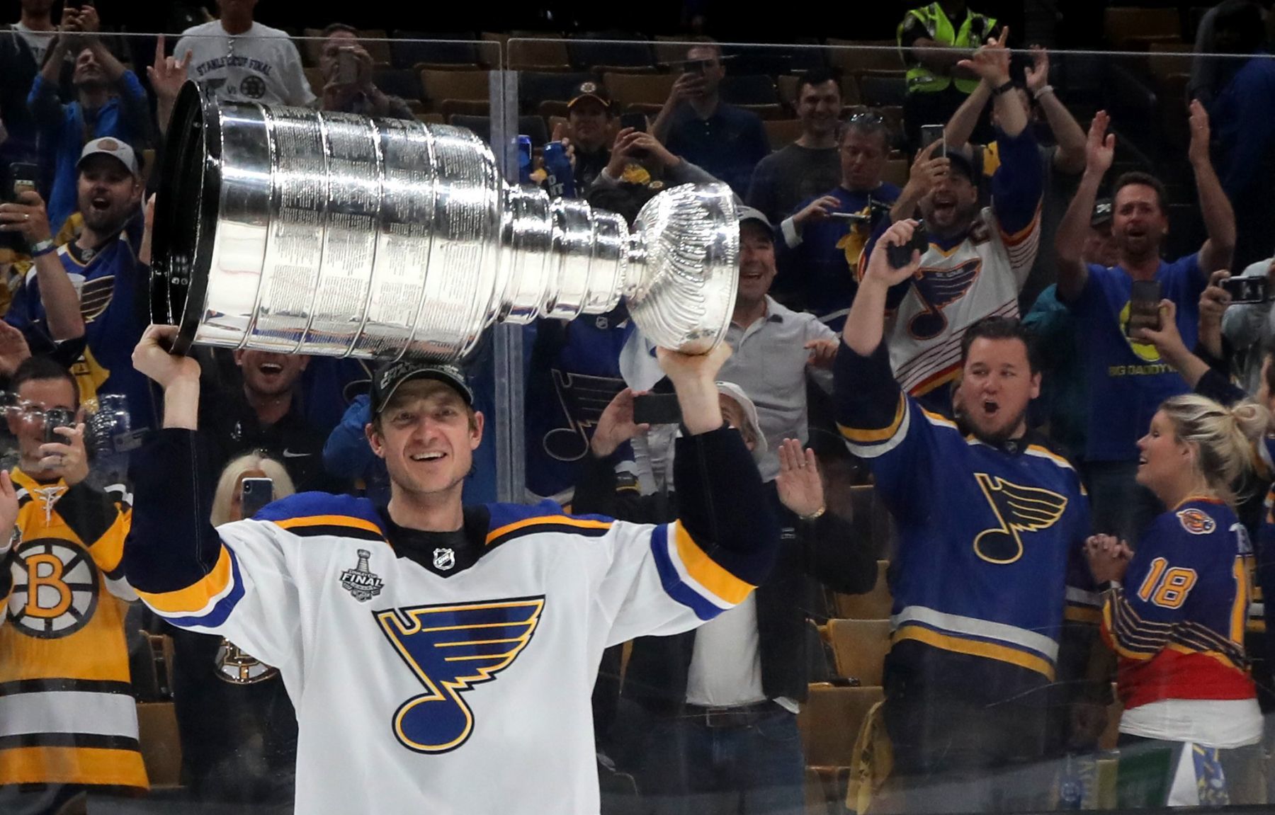 See photos from the post-game celebration